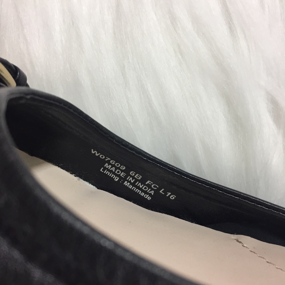 Cole Haan Palaria Ballet Flat Shoes Black Size 6B - Picture 4 of 8